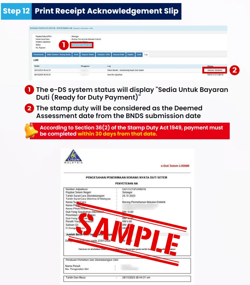Access e-Duti Setem Step 12 image Access e-Duti Setem Step 12 image
