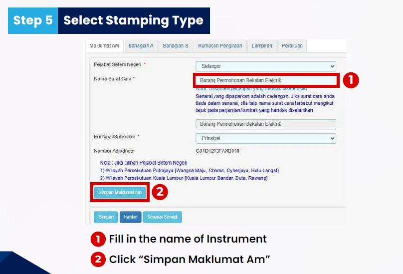 Access e-Duti Setem Step 5 image Access e-Duti Setem Step 5 image