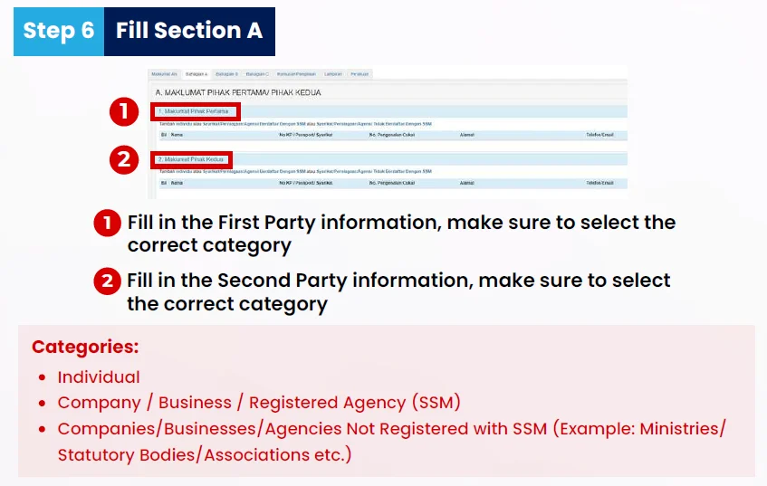 Access e-Duti Setem Step 6 image Access e-Duti Setem Step 6 image