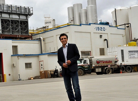 Hamdi Ulukaya Standing In Front of His Factory Image