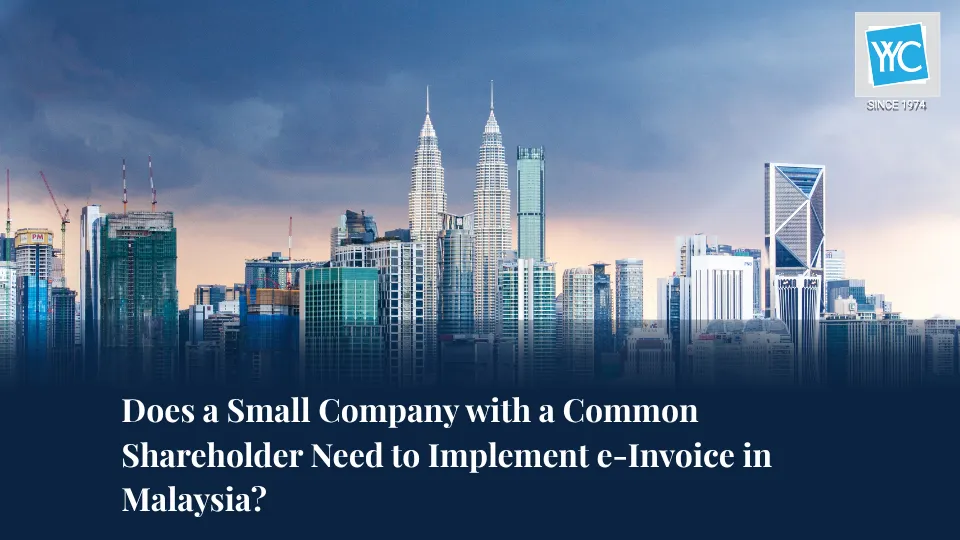 Does a Small Company with a Common Shareholder Need to Implement e-Invoice in Malaysia Featured Image