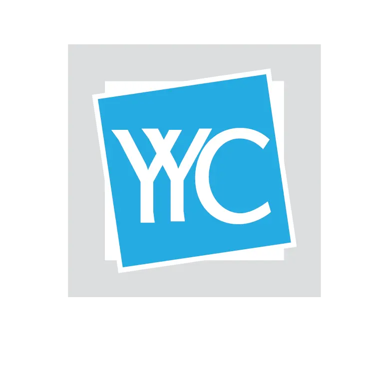 YYC New Logo White Text