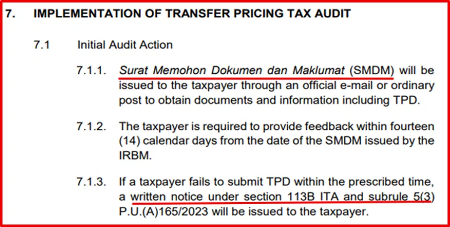 Implementation of TP Tax Audit Image Implementation of TP Tax Audit Image