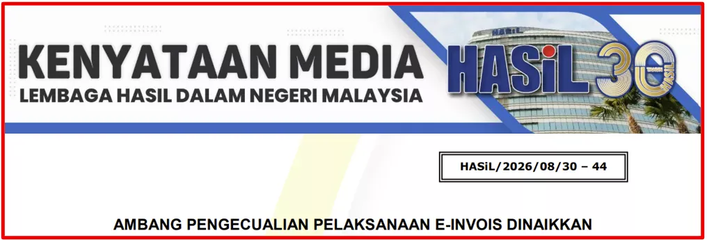 Kenyataan Media from LHDN Image