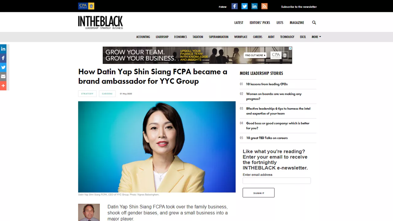 Image of DATIN SHIN INTERVIEWED BY INTHEBLACK